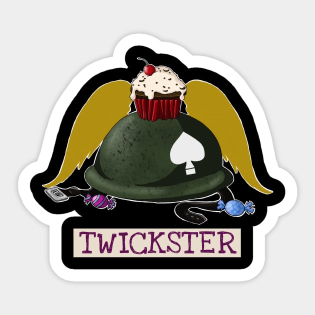 Twickster Sticker by TheTrickyOwl